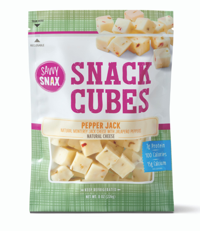Savvy Snax Pepper Jack Snack Cubes - 8oz