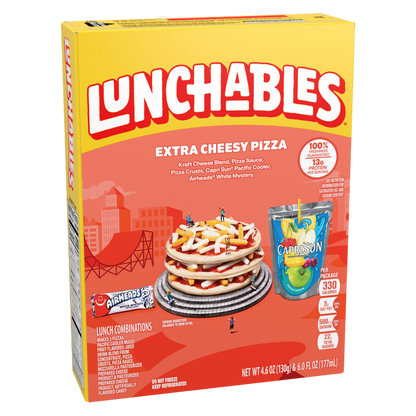 Lunchables Extra Cheesy Pizza with Capri Sun - 10.6oz