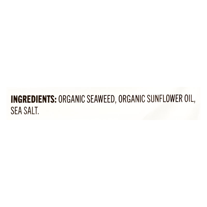 Basically Organic Sea Salt Seaweed Snacks, 3 pack
