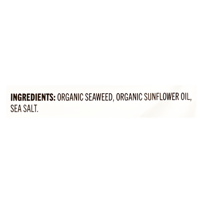 Basically Organic Sea Salt Seaweed Snacks, 3 pack