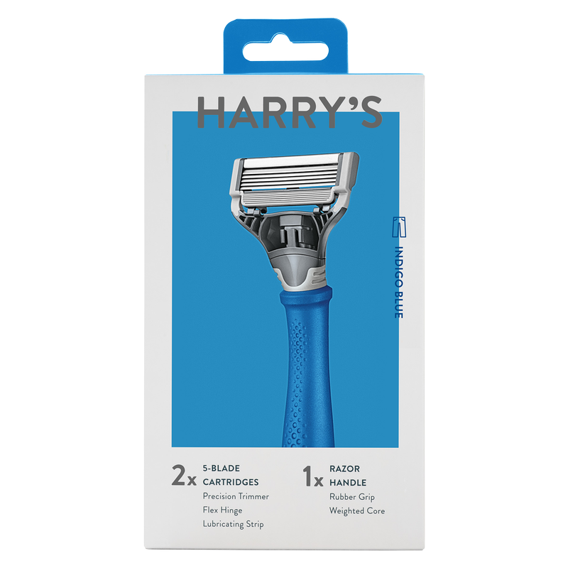 Harry's Truman Indigo Blue Razor with Refill Cartridge