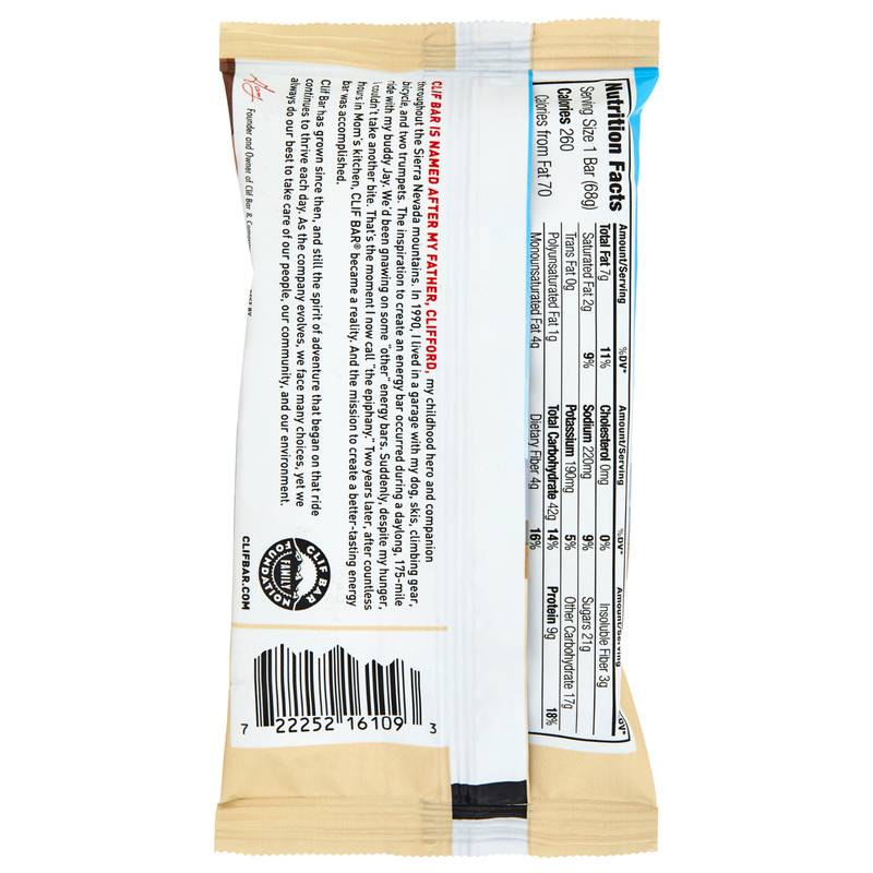 Clif Bar White Chocolate Macadamia Nut Energy Bar 2.4oz