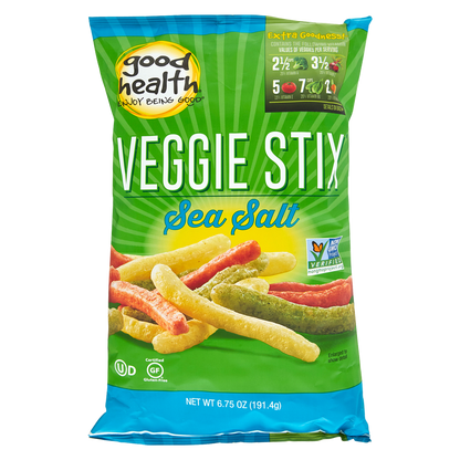 Good Health Sea Salted Veggie Stix Bonus Bag 6.75oz