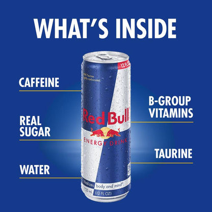 Red Bull Energy Drink 12oz Can