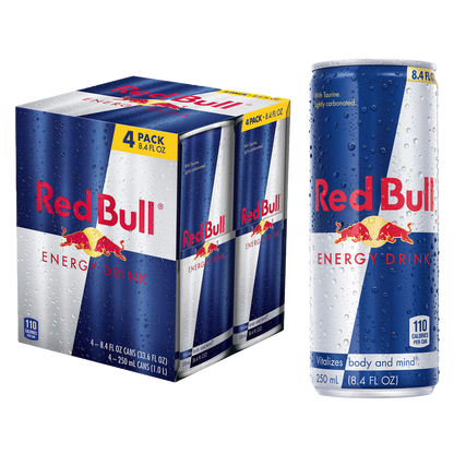 Red Bull Energy Drink 4pk 8.4oz Can