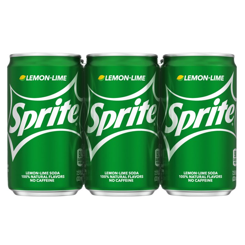 Sprite 6pk 7.5oz Can