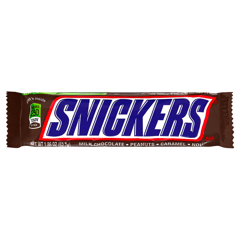 Snickers Chocolate Candy Bar 1.86oz