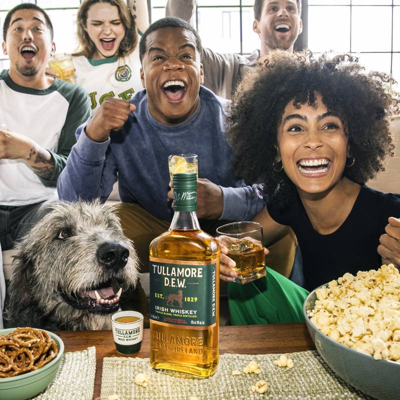 Tullamore Dew & Dewar's & Glenlivet セット Tullamore DEW Original + 2 Glasses 700ml 40%