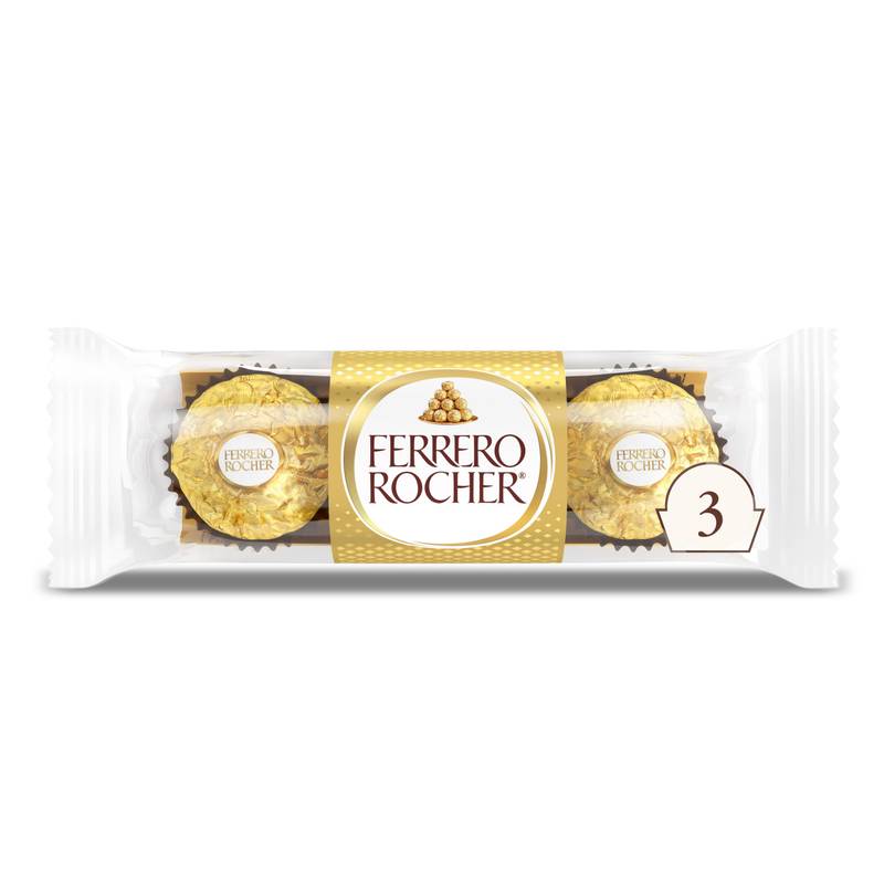 Ferrero Rocher Hazelnut Chocolate Candy 1.3oz