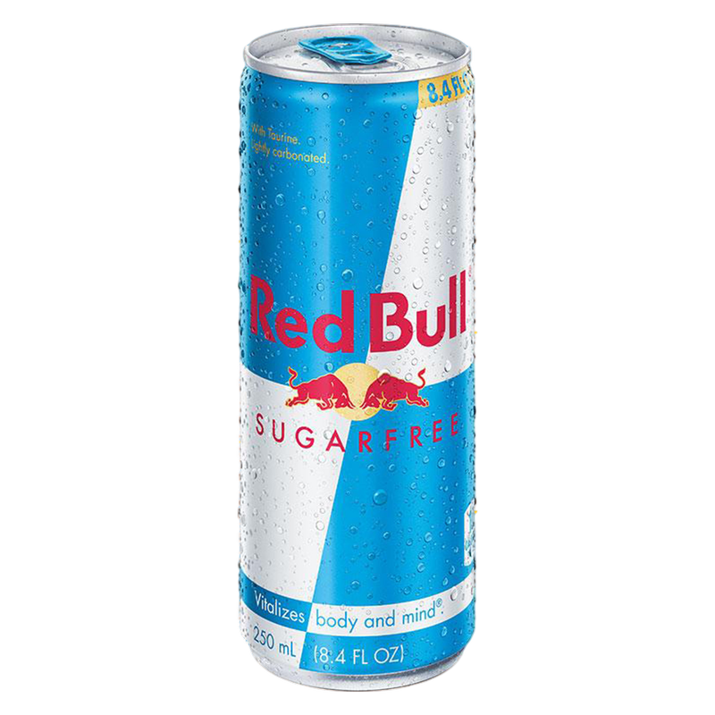 Red Bull Energy Drink Sugar Free 4pk 8.4oz Can