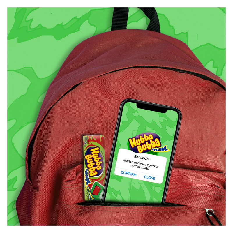 Hubba Bubba Max Strawberry Watermelon Gum 5ct