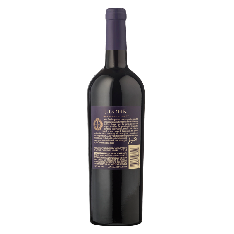 J. Lohr Estates Los Osos Merlot 750ml