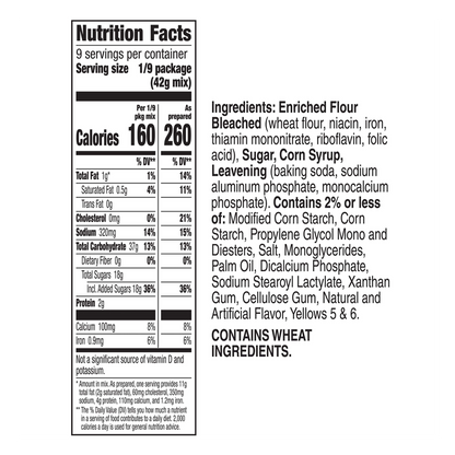 Betty Crocker Supermoist Yellow Cake Mix 13.25oz
