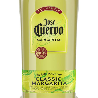 Jose Cuervo Authentic Margarita Classic Lime Ready to Drink Cocktail 1.75L 9.95% ABV
