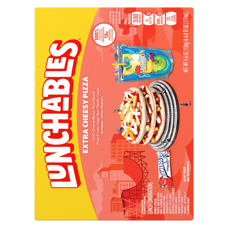 Lunchables Extra Cheesy Pizza with Capri Sun - 10.6oz