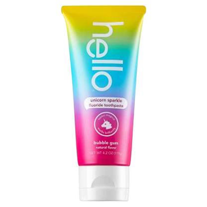 Hello Kids Unicorn Sparkle Fluoride Toothpaste 4.2oz