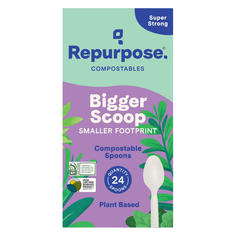 Repurpose Compostable Spoons, 24 ct