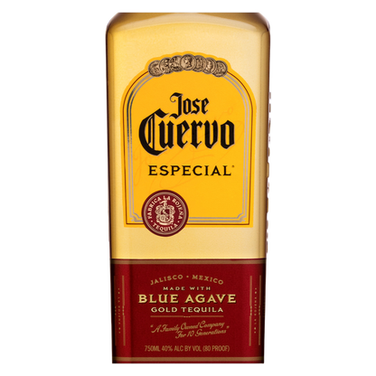 Jose Cuervo Especial Gold Tequila 750ml (80 Proof)