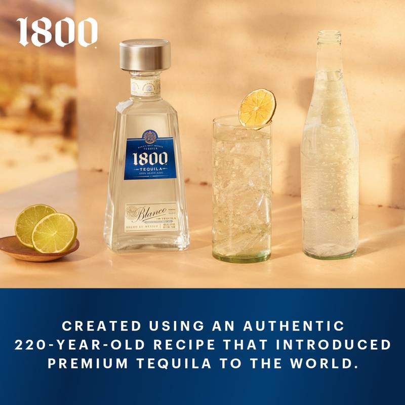 1800 Tequila Blanco 1.75L (80 Proof)