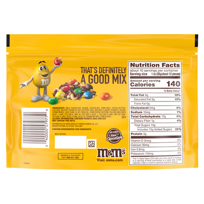 M&M's Peanut Milk Chocolate Candies 10.05oz