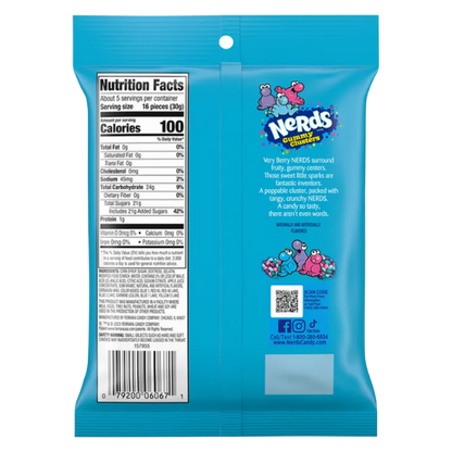 Nerds Gummy Clusters Verry Berry, 5oz