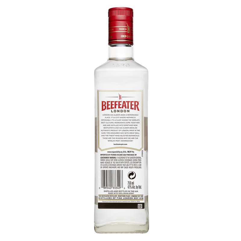 Beefeater Gin 750ml – BevMo! Arizona