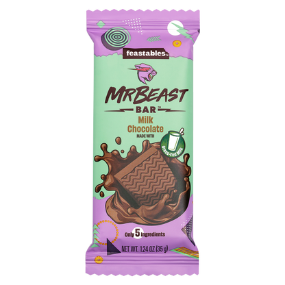 Feastables MrBeast Milk Chocolate Bar 1.23oz