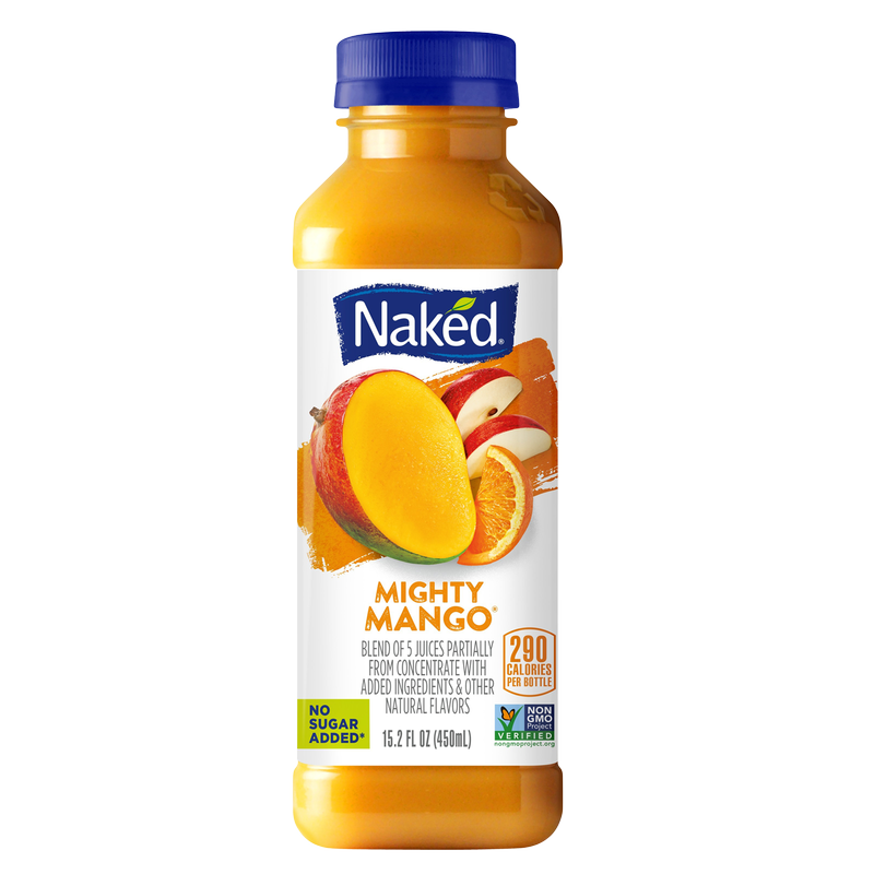 Naked Juice Mighty Mango Smoothie 15.2oz Btl