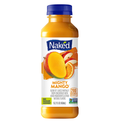 Naked Juice Mighty Mango Smoothie 15.2oz Btl