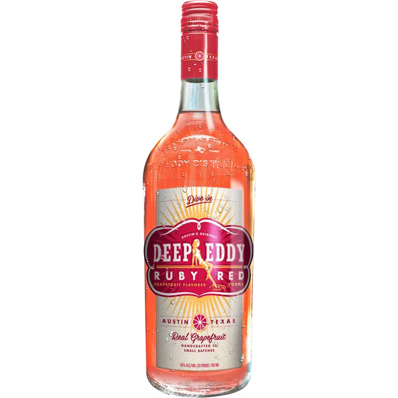 Deep Eddy Ruby Red Grapefruit Flavored Vodka