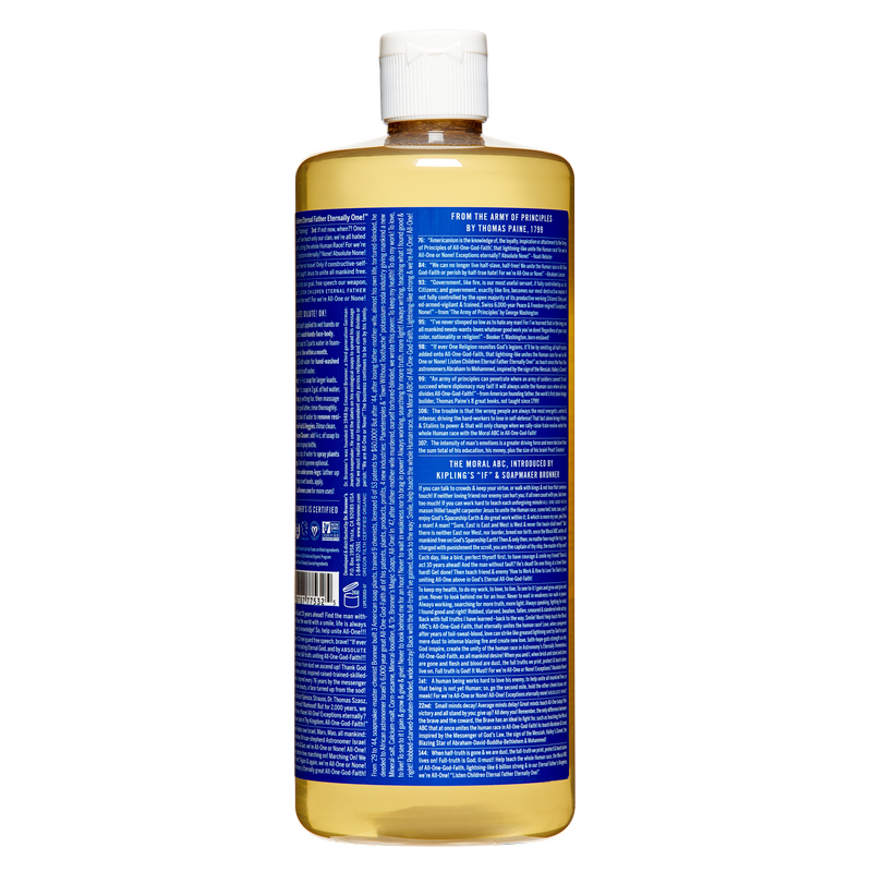 Dr. Bronner's Peppermint Castile Liquid Soap 32oz