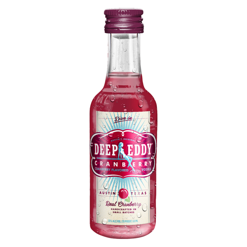 Deep Eddy Cranberry Infused Vodka 50ml