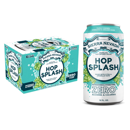 Sierra Nevada Hop Splash Hop-Infused Sparkling Water 6pk 12oz Can 0% ABV
