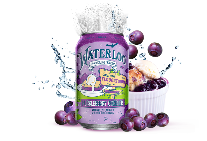 Waterloo Huckleberry Cobbler Sparkling Water 12pk 12oz Can – BevMo