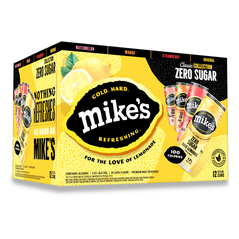 Mike's Hard Zero Sugar 12pk 12oz Can 4.8% ABV