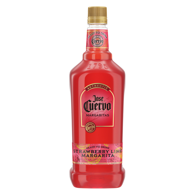 Jose Cuervo Authentic Strawberry Lime Margarita 1.75L 9.95% ABV