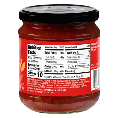 Wild Harvest Organic Hot Salsa 16oz
