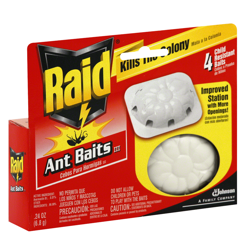 Raid Ant Bait Boxes 4ct