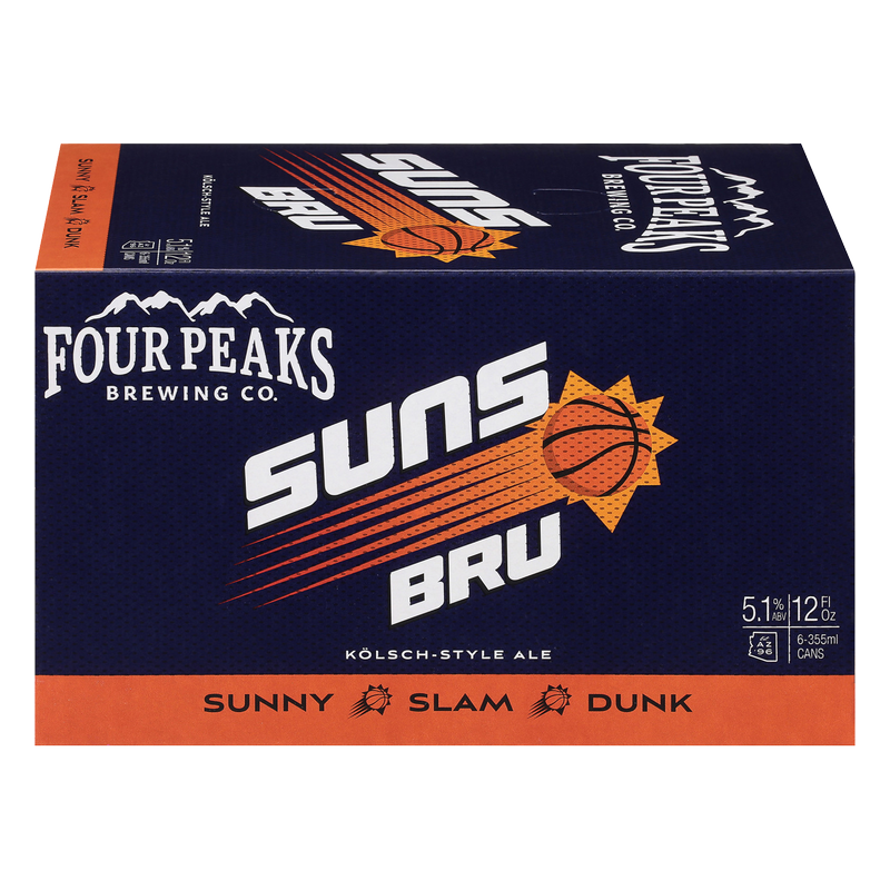 Four Peaks Sunbru Kolsch Ale 6pk 12oz Can 5.1% ABV