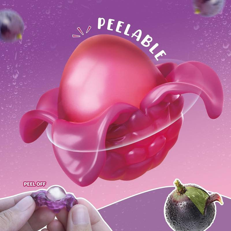 Amos Peelerz Gummy Grape, 6 oz