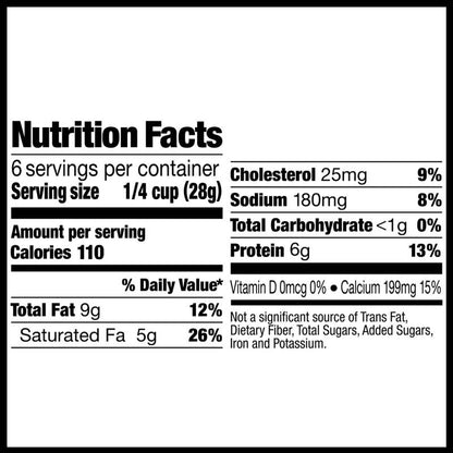 Horizon Organic White Cheddar Shredded Cheese - 6oz