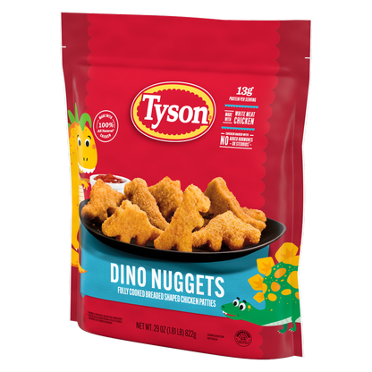 Tyson Fully Cooked Dino Nuggets