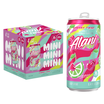 Alani Energy Cherry Twist 4pk 8.4oz Can