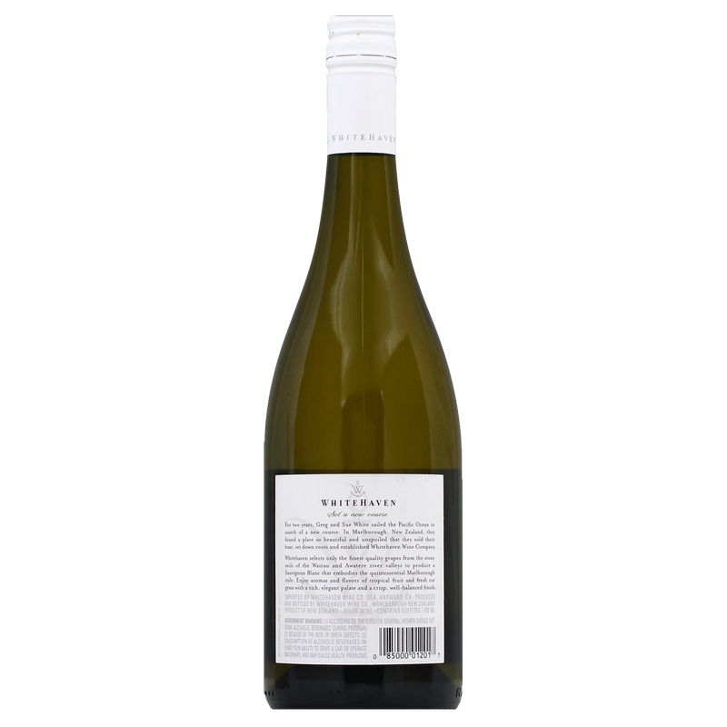 Whitehaven New Zealand Sauvignon Blanc White Wine 750ml – BevMo