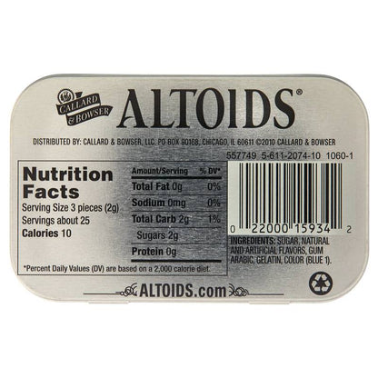 Altoids Wintergreen Mints, 1.76oz