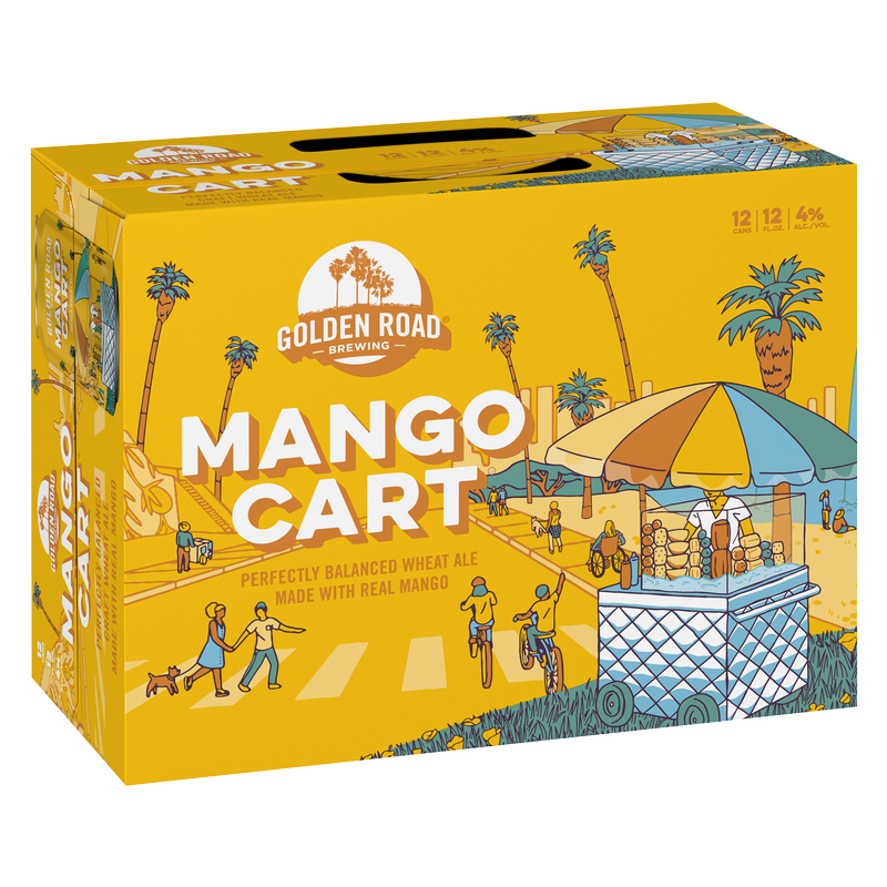 Golden Road Mango Cart 12pk 12oz Can 4.0% ABV