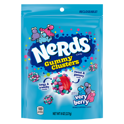 Nerds Very Berry Gummy Clusters Candy 8oz
