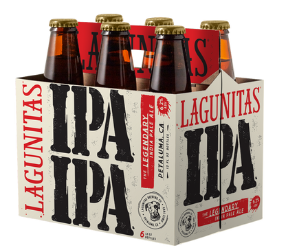 Lagunitas IPA, 6 Pack, 12 fl. oz. Bottles