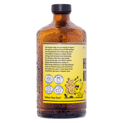 Health-Ade Ginger Lemon Kombucha 16oz Btl