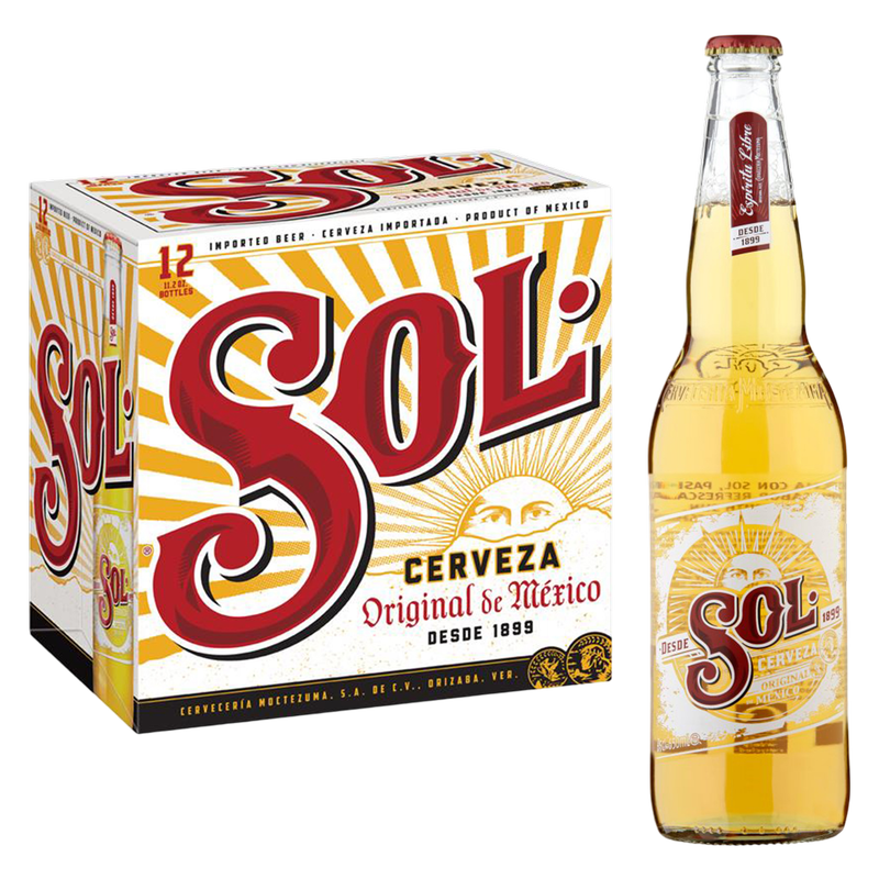 Sol 12pk 12oz Btl 4.5% ABV – BevMo! Arizona